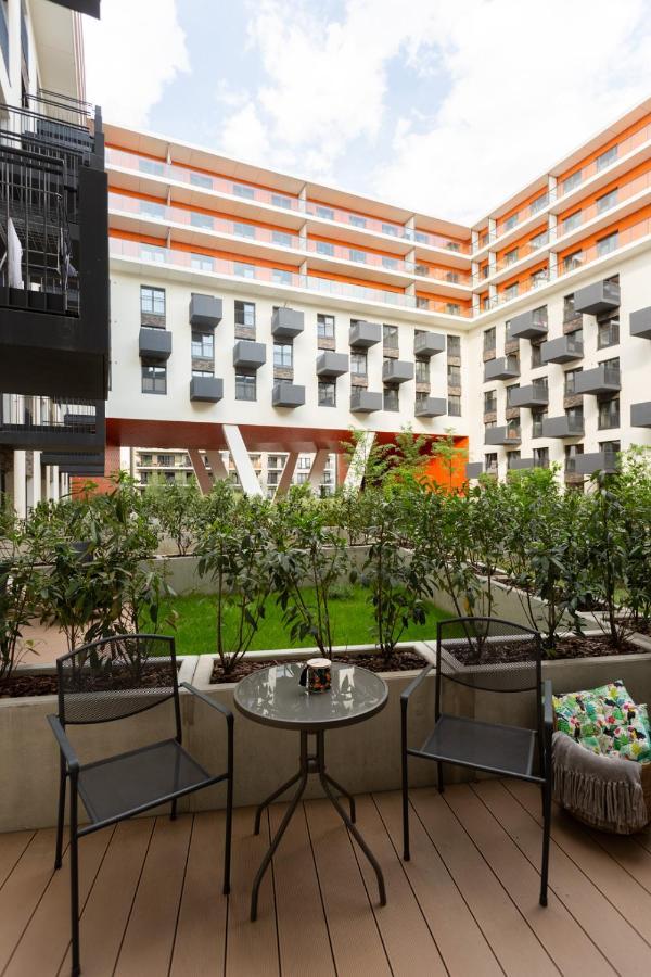 Luxurycity Apartment With Terrace Breslau Exterior foto