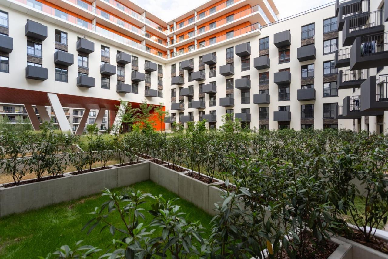 Luxurycity Apartment With Terrace Breslau Exterior foto