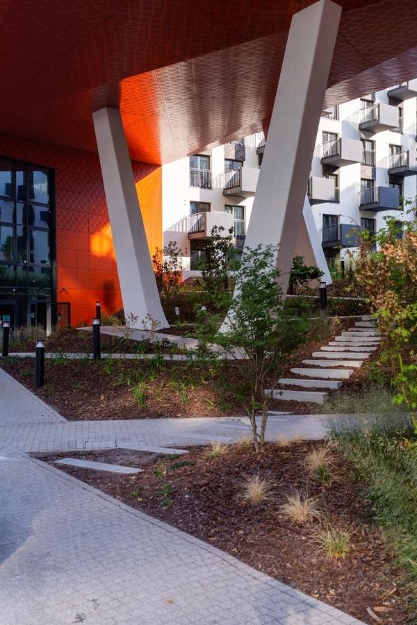 Luxurycity Apartment With Terrace Breslau Exterior foto
